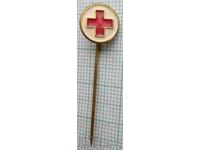 17039 Badge - Red Cross - diameter 10 mm