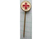 17040 Badge - Red Cross - diameter 10 mm