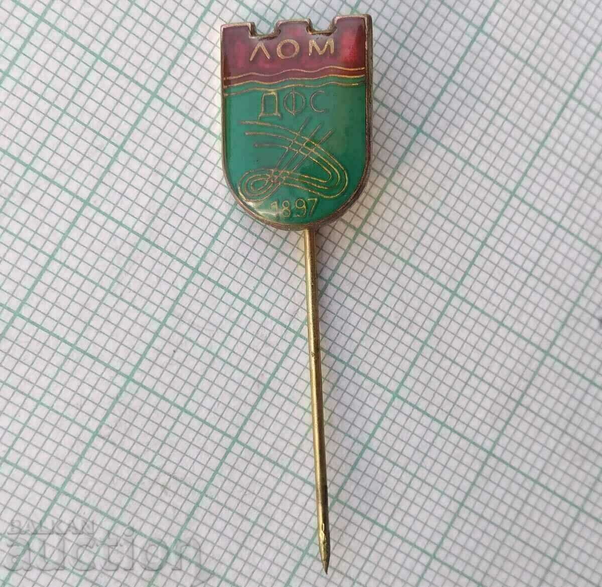 17044 Badge - Dunav Lom Football Club with price 1.00 BGN | € 0.51 17044 Badge - Dunav Lom Football Club with price 1.00 BGN | € 0.51