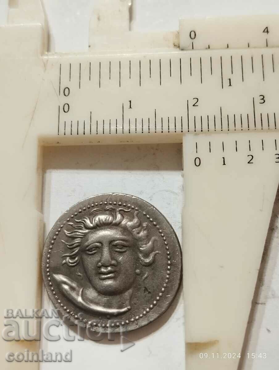 Licitație Monedă Greacă Antică - REPRODUCERE REPLICA