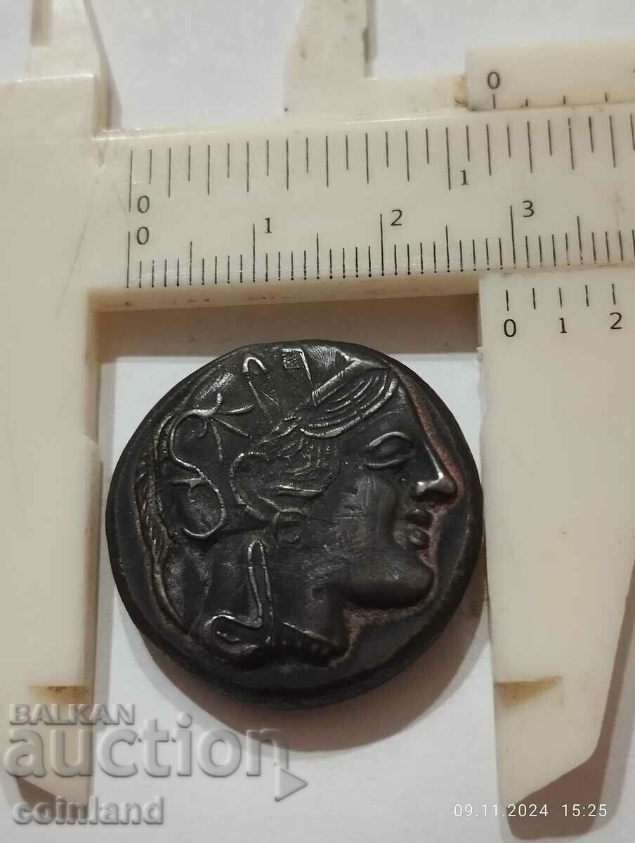 Auction  Ancient Greek Coin - REPLICA REPRODUCTION