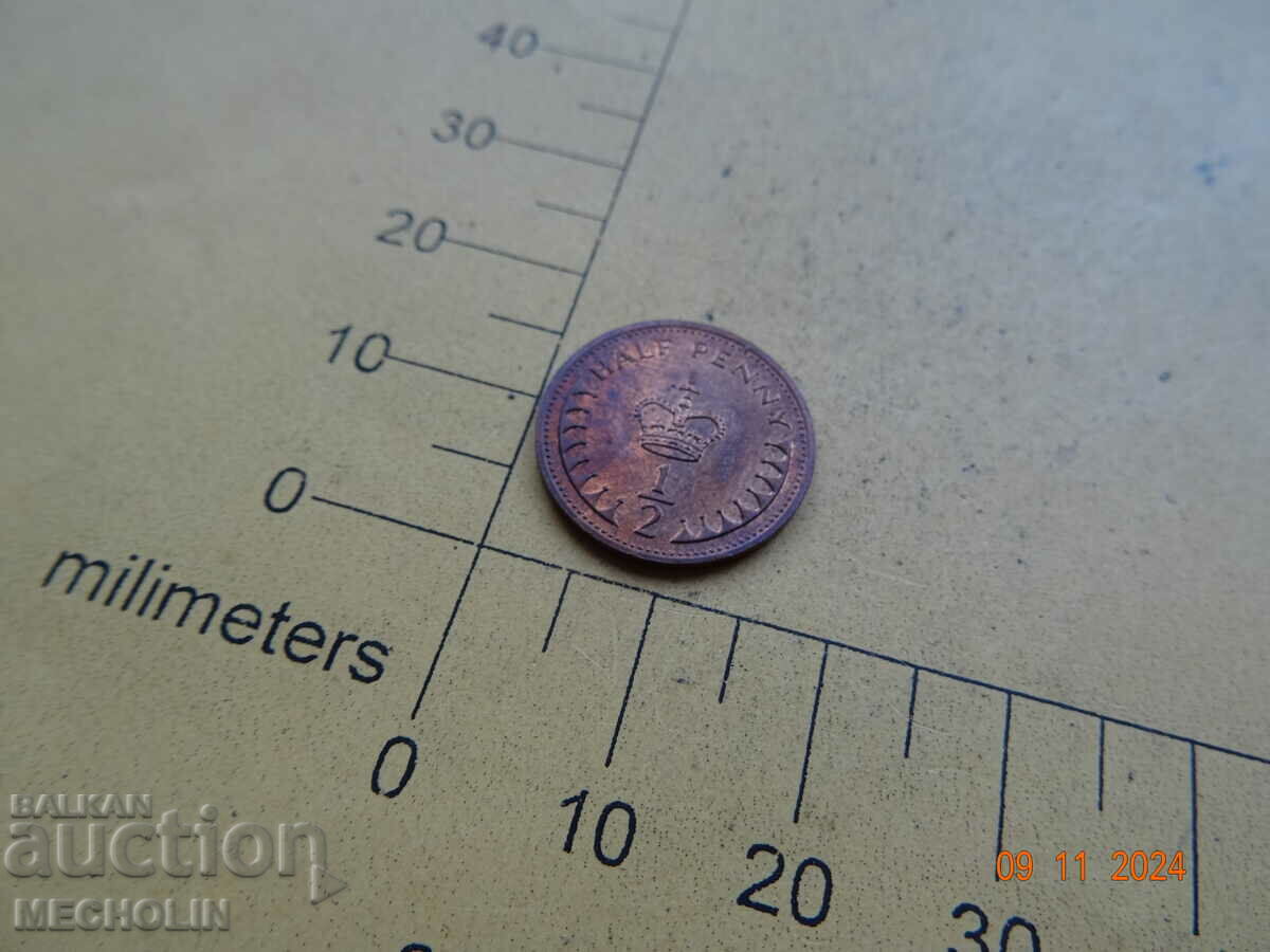 Auction 1/2 PENNY 1971 Auction 1/2 PENNY 1971