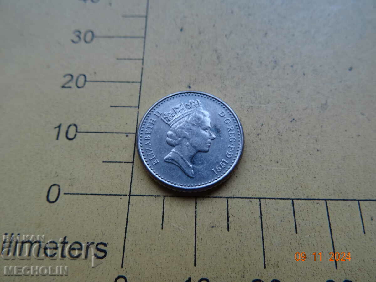 5 PENNY 1991