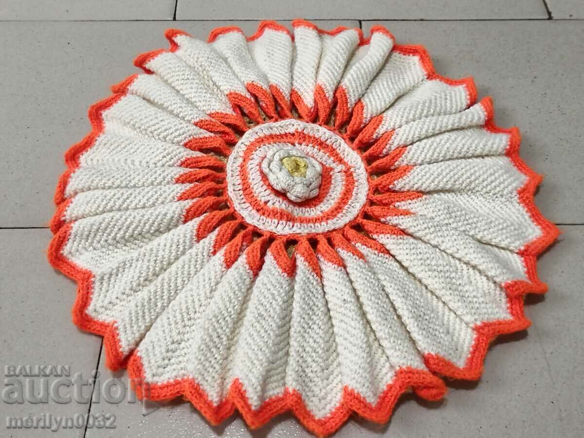 Suport pentru șezlong în carouri tricotat manual cu preț € 24.32 | 47.57 BGN