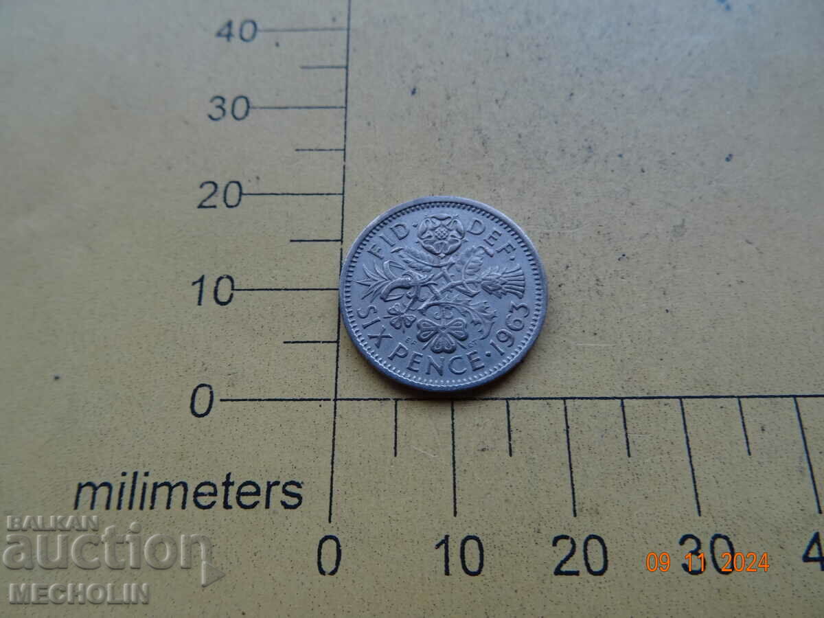 Delivery of SIX PENCE 1963 Delivery of SIX PENCE 1963