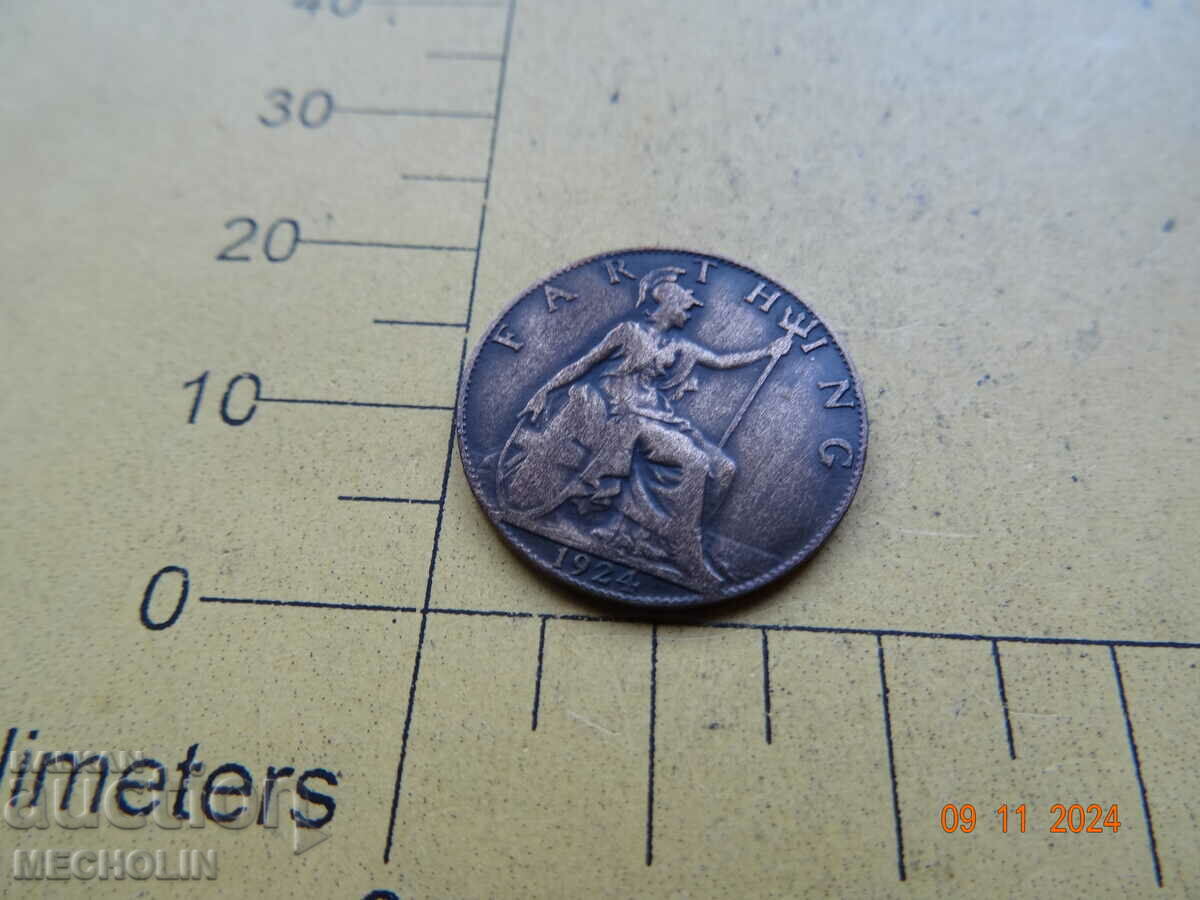 Auction 1/2 PENNY 1924 GREAT BRITAIN Auction 1/2 PENNY 1924 GREAT BRITAIN