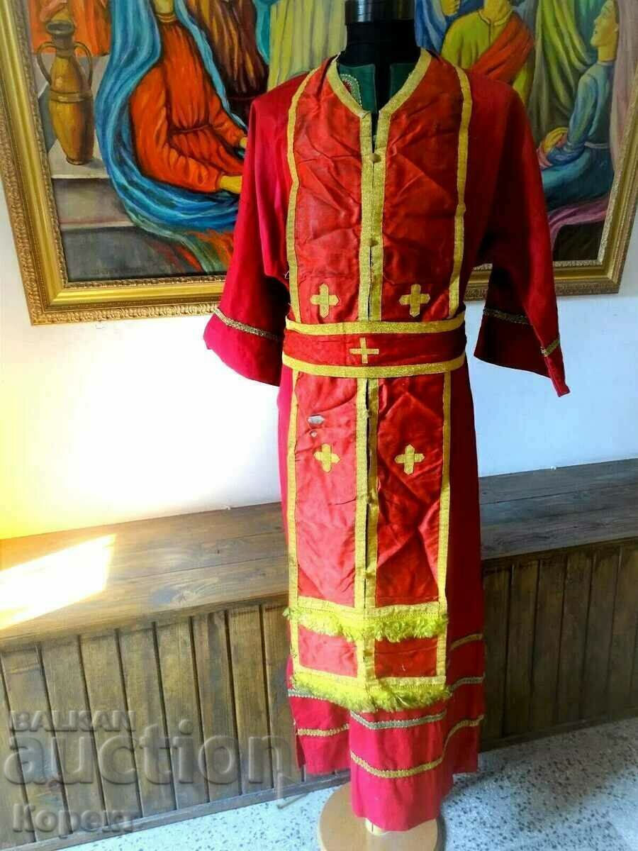 Old set of priestly vestments: Epitrachil. , Felon and others. - 6 Old set of priestly vestments: Epitrachil. , Felon and others. - 6