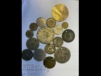 Lot of 16 Ottoman coins