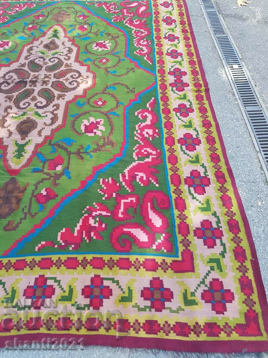 19th century, Teteven large wool carpet, rare, 3.50 x 2.60 m. - 6