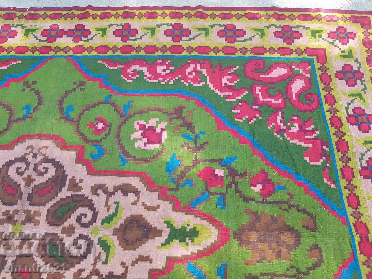 19th century, Teteven large wool carpet, rare, 3.50 x 2.60 m. - 7