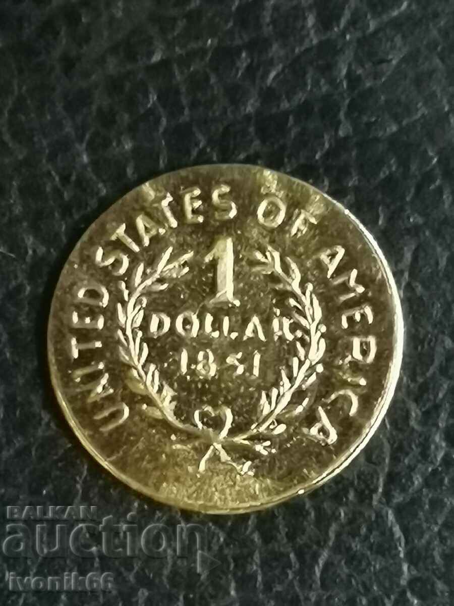 The smallest coin in the world replica of $1. See description - 5 The smallest coin in the world replica of $1. See description - 5