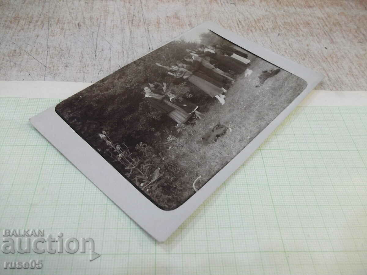 Auction Old photo of an outing in nature - 1 Auction Old photo of an outing in nature - 1