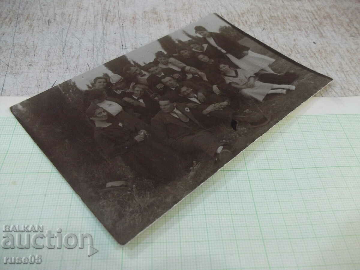 Auction Old photo of an outing in nature - 2 Auction Old photo of an outing in nature - 2