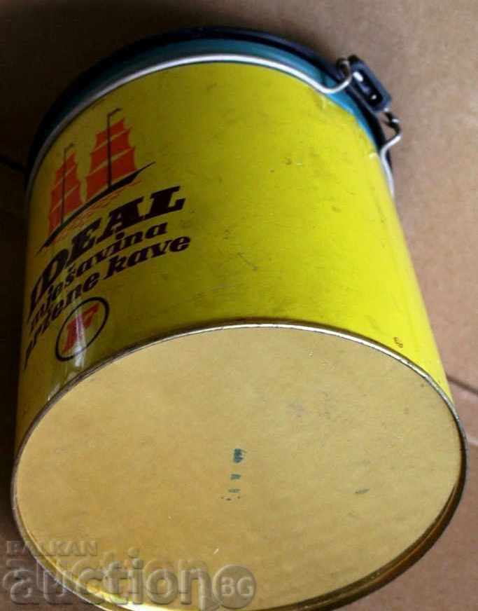 Delivery of . SOC LARGE TIN BOX COFFEE JAR EMPTY Delivery of . SOC LARGE TIN BOX COFFEE JAR EMPTY