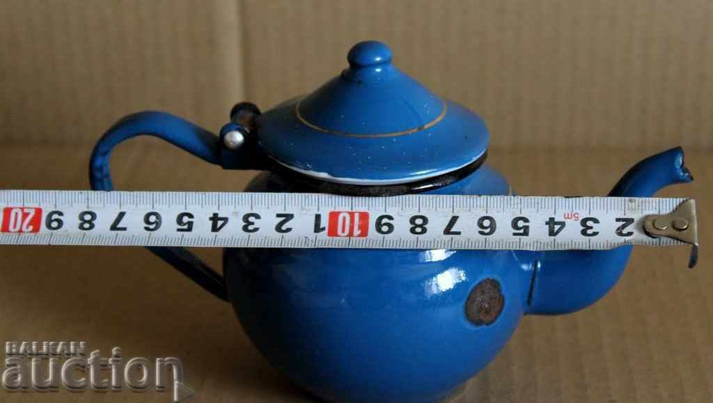 ,SOC METAL ENAMELED KETTLE TEA POT CAFE COFFEE POT JEZVE with price 9.00 BGN | € 4.60 ,SOC METAL ENAMELED KETTLE TEA POT CAFE COFFEE POT JEZVE with price 9.00 BGN | € 4.60