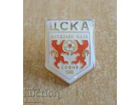 Insigna clubului de fotbal CSKA din anii 90