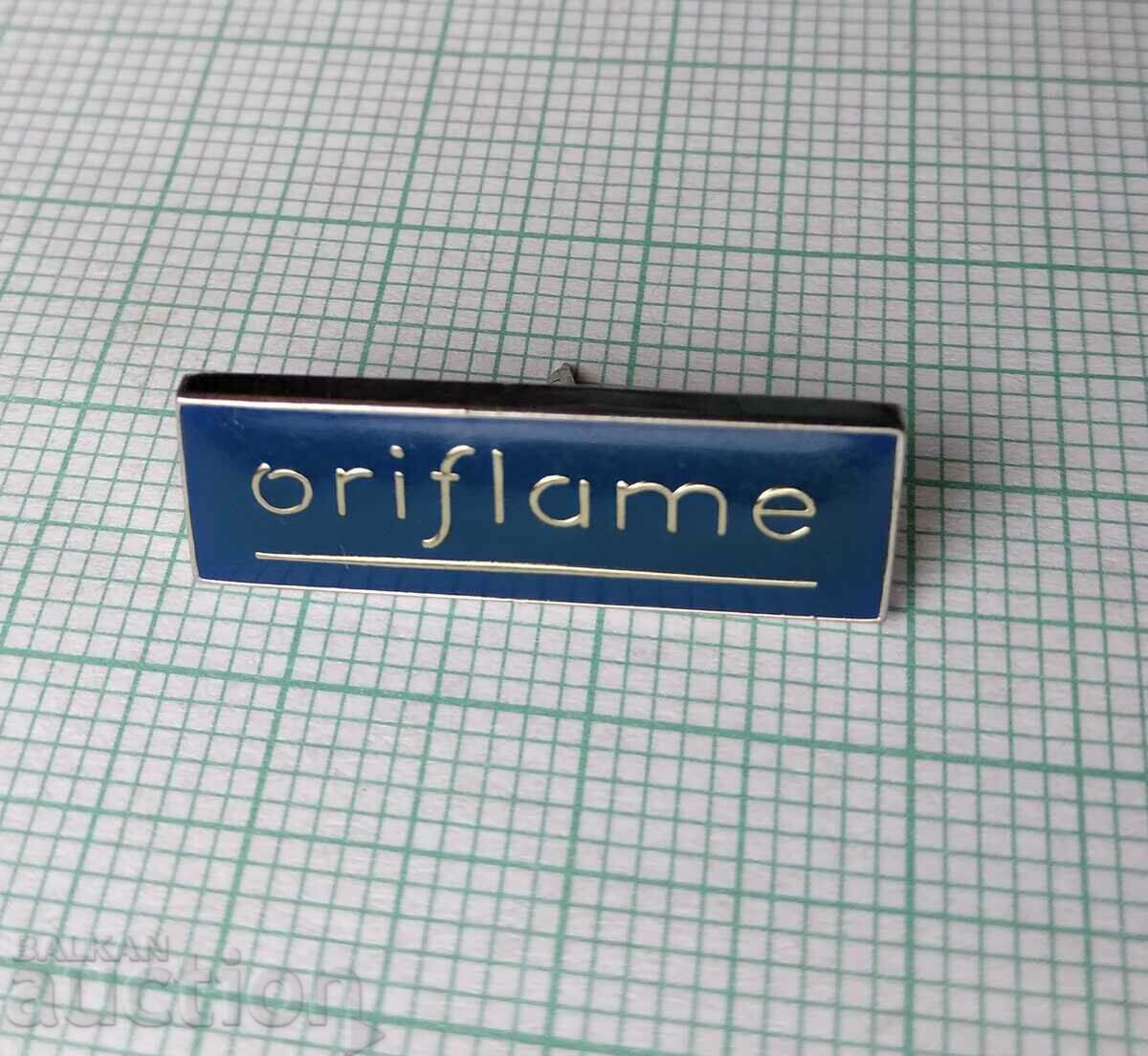 17114 Badge - Oriflame USA cosmetics company with price 2.00 BGN | € 1.02