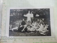 Old photo of a group on a picnic - 1