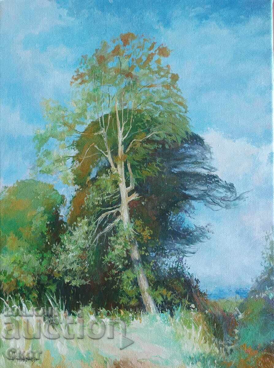 Delivery of Oil painting