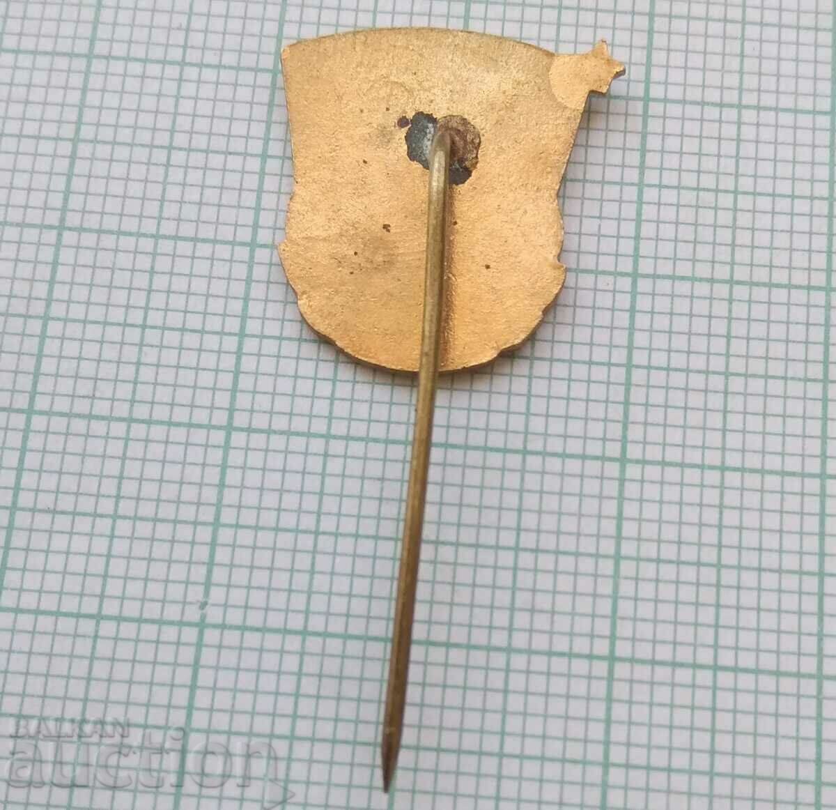 Auction  17143 Badge - GTO ready for work and defense - enamel