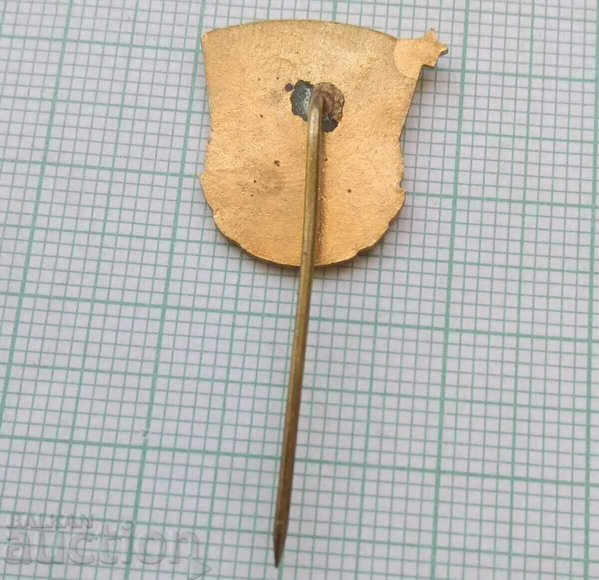 Auction  17145 Badge - GTO ready for work and defense - enamel