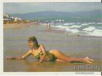 Card Bulgaria Bulgarian Black Sea View 18*