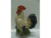 No.*7755 old porcelain figure - rooster