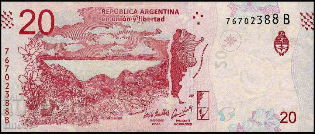 Auction tino37- ARGENTINA - 20 PESOS - 2017 - UNC Auction tino37- ARGENTINA - 20 PESOS - 2017 - UNC