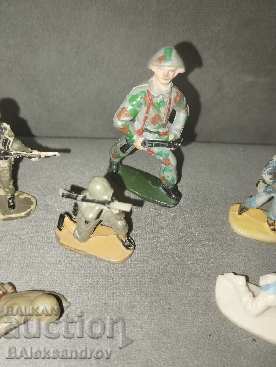 Доставка на Лот рисуван цветни фигури войници Доставка на Лот рисуван цветни фигури войници