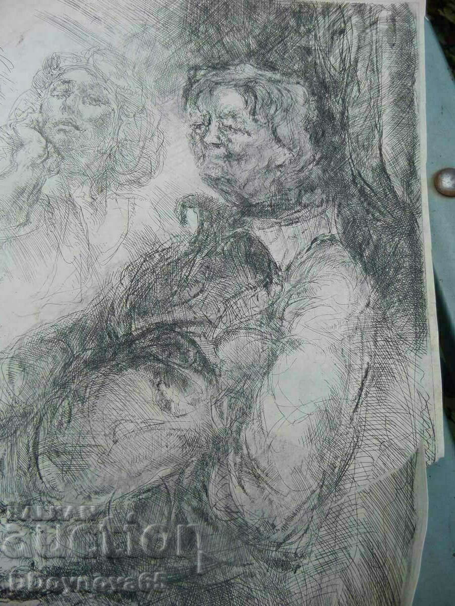 Graphics - Ivan Getsov (1910-1991) - 5 Graphics - Ivan Getsov (1910-1991) - 5