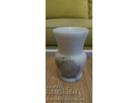 A small marble vase