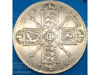 Great Britain 1 Florin 1918 George V Silver Rare