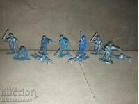 Lot of old figures soldiers blue