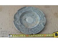 SOLID SILVER PLATED WALL PLATE - FRANCE