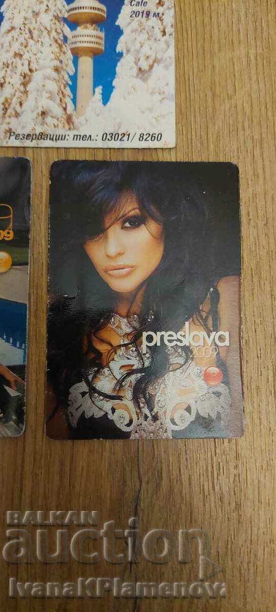 Calendare pentru colectionari 5 bucati cu preț € 6.00 | 11.73 BGN