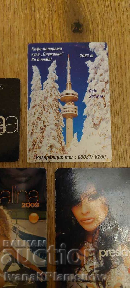 Calendars for collectors 5 pieces - 6 Calendars for collectors 5 pieces - 6