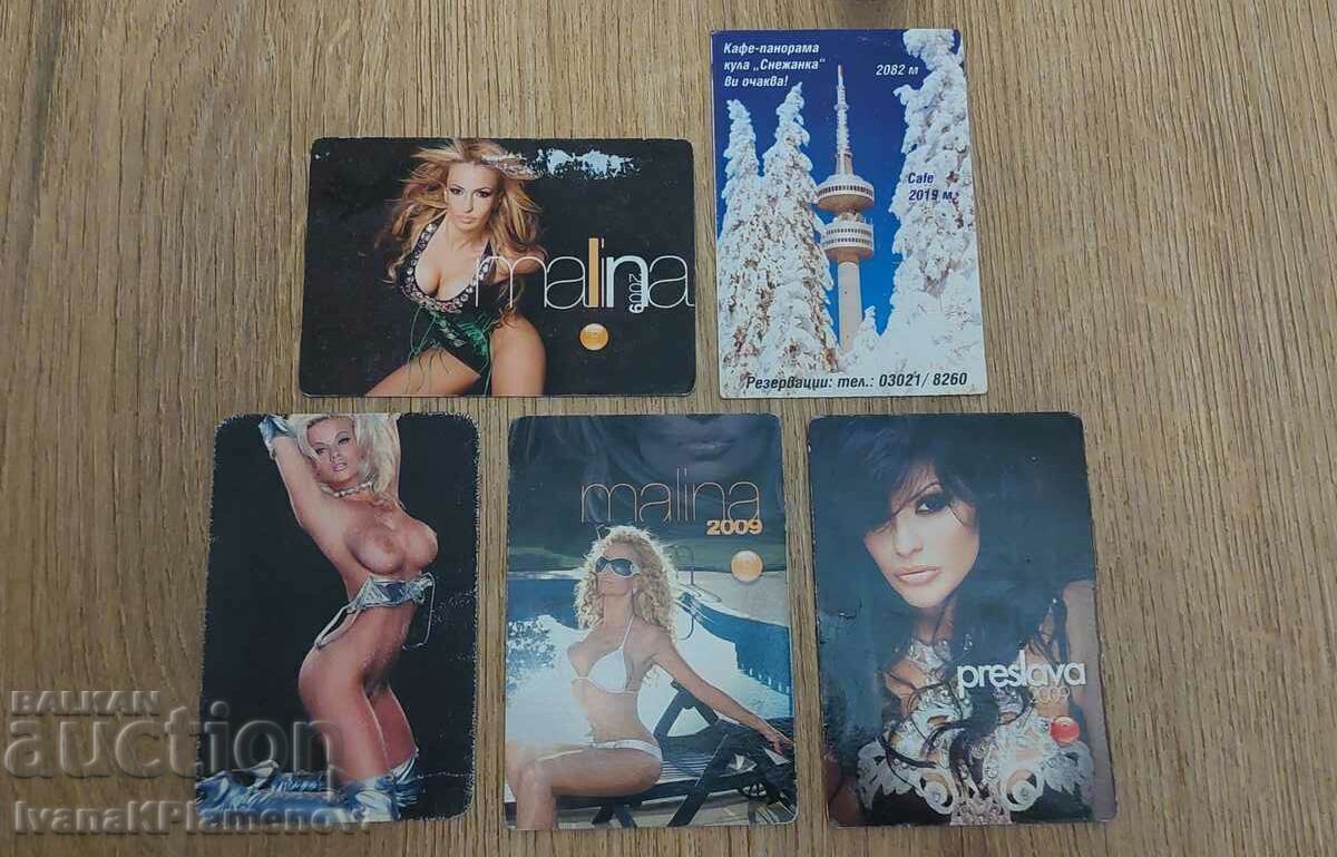 Calendars for collectors 5 pieces Calendars for collectors 5 pieces