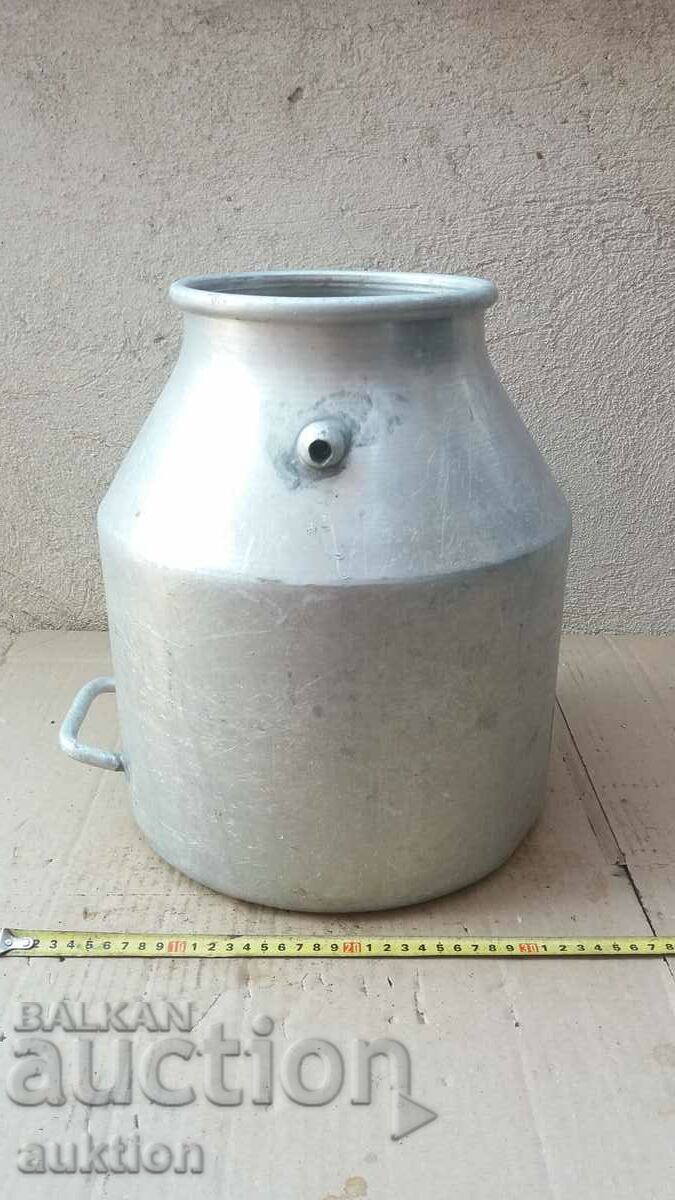 METAL MILK BOTTLE - CONTAINER 20 LITERS - 6
