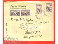 BULGARIA TRAVELED R ENVELOPE SOFIA N1- GERMANY 1923