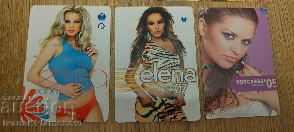 Calendare pentru colectionari 5 bucati cu preț € 6.00 | 11.73 BGN