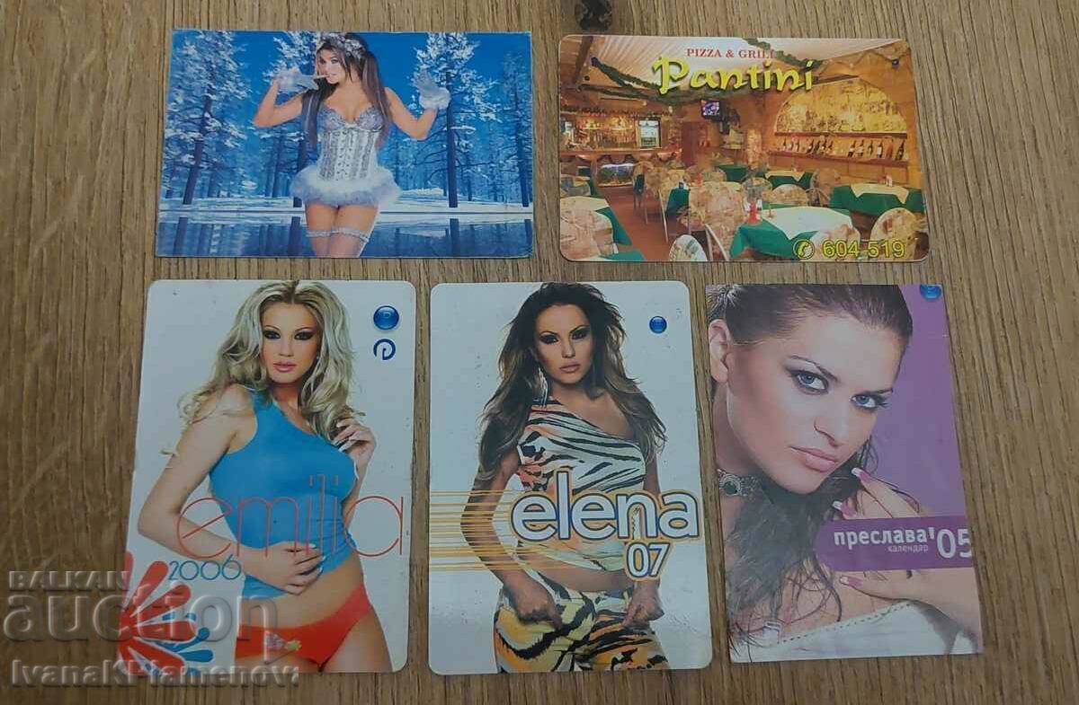 Calendars for collectors 5 pieces Calendars for collectors 5 pieces