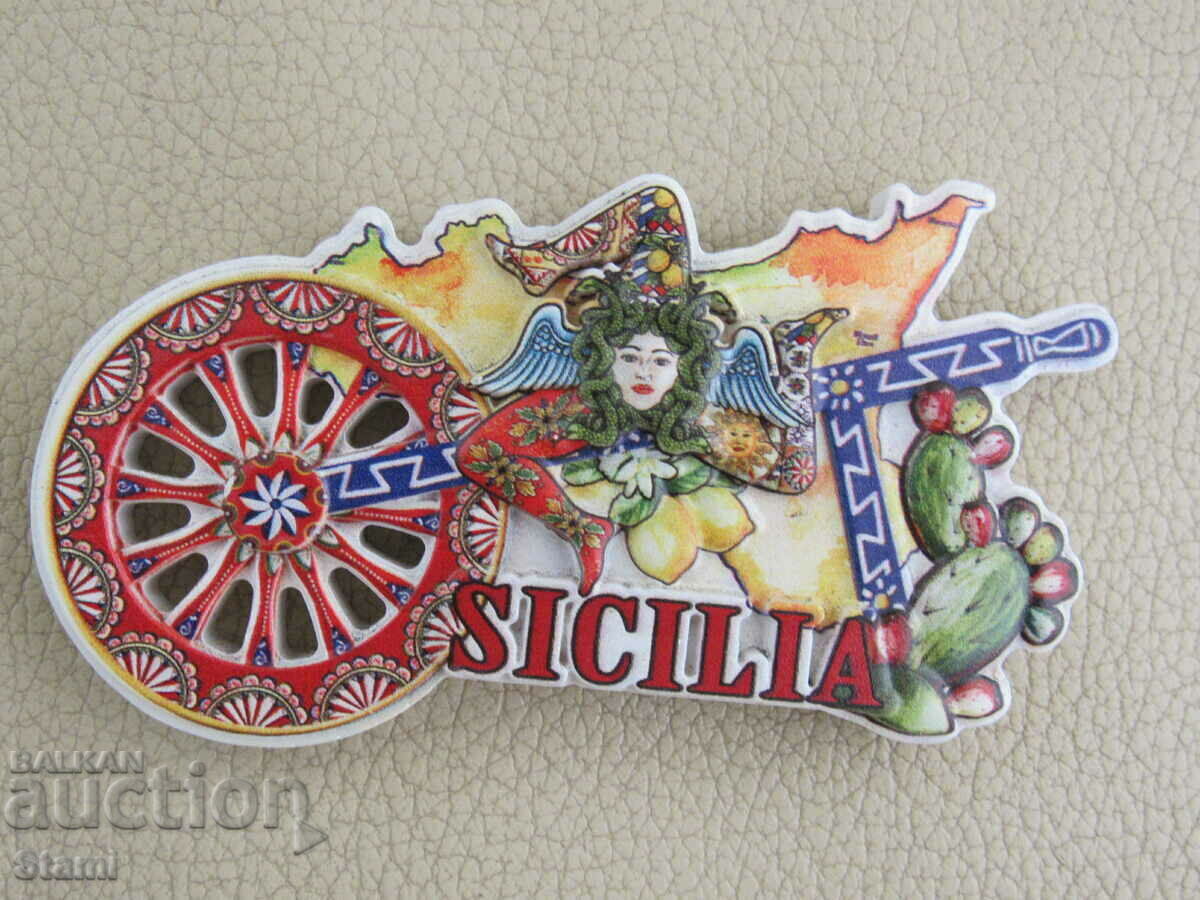 Magnet from Sicily, Italy-1 with price 10.00 BGN | € 5.11 Magnet from Sicily, Italy-1 with price 10.00 BGN | € 5.11