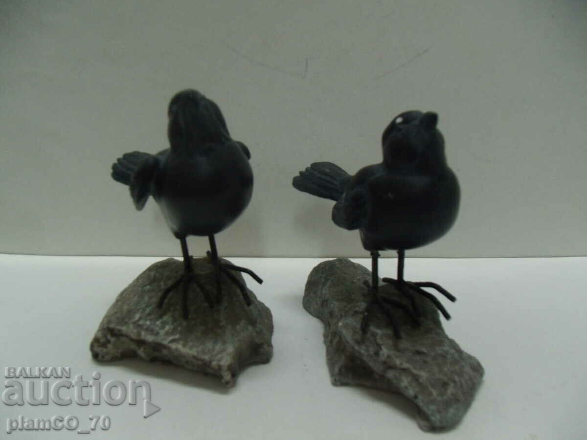 №*7758 two old figures - birds - metal / figure - bird / with price 25.00 BGN | € 12.78 №*7758 two old figures - birds - metal / figure - bird / with price 25.00 BGN | € 12.78