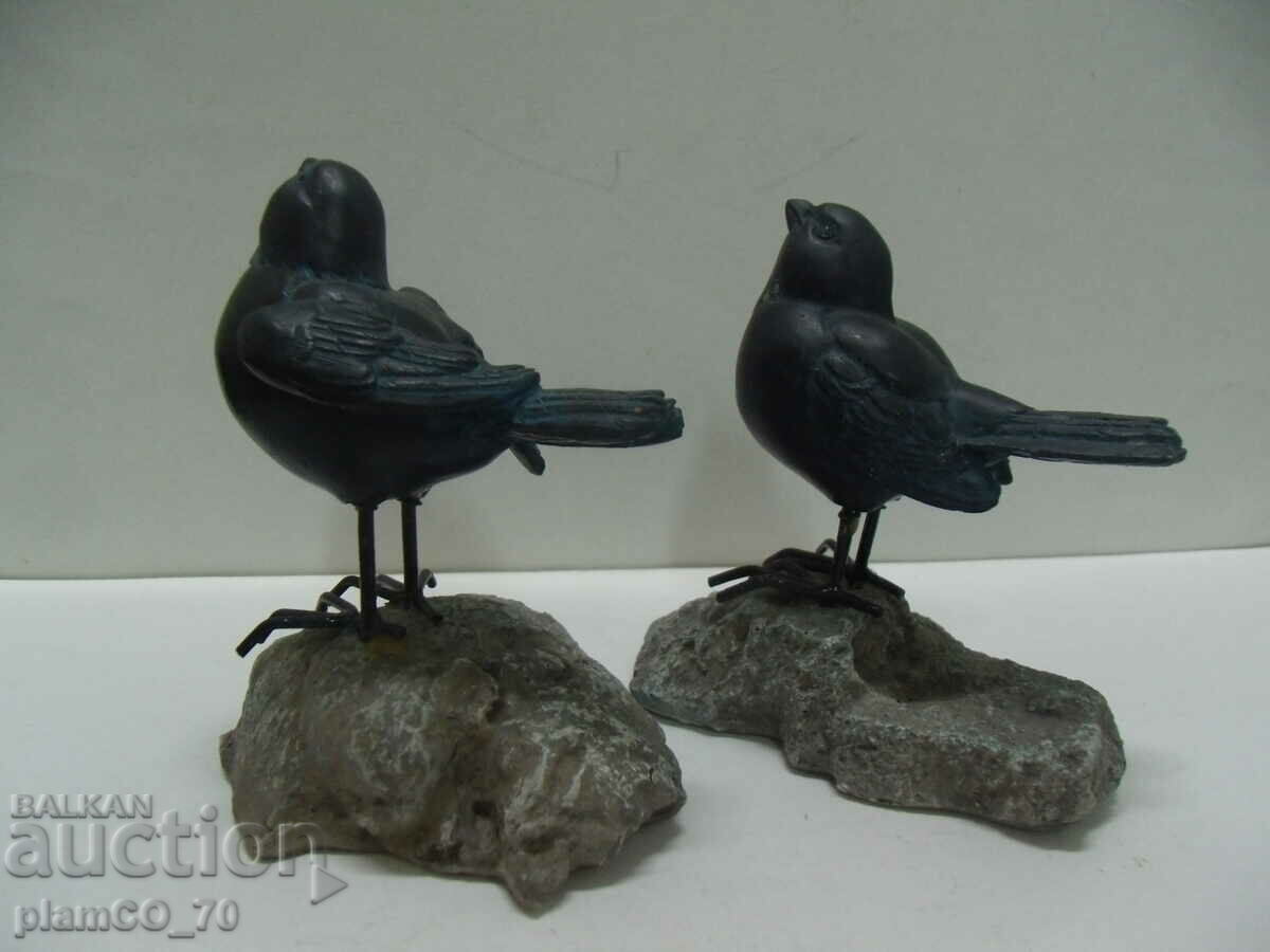 Delivery of №*7758 two old figures - birds - metal / figure - bird / Delivery of №*7758 two old figures - birds - metal / figure - bird /