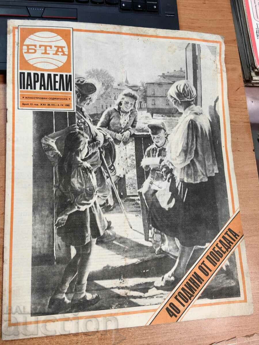 domeniu 1985 REVISTA BTA PARALELE