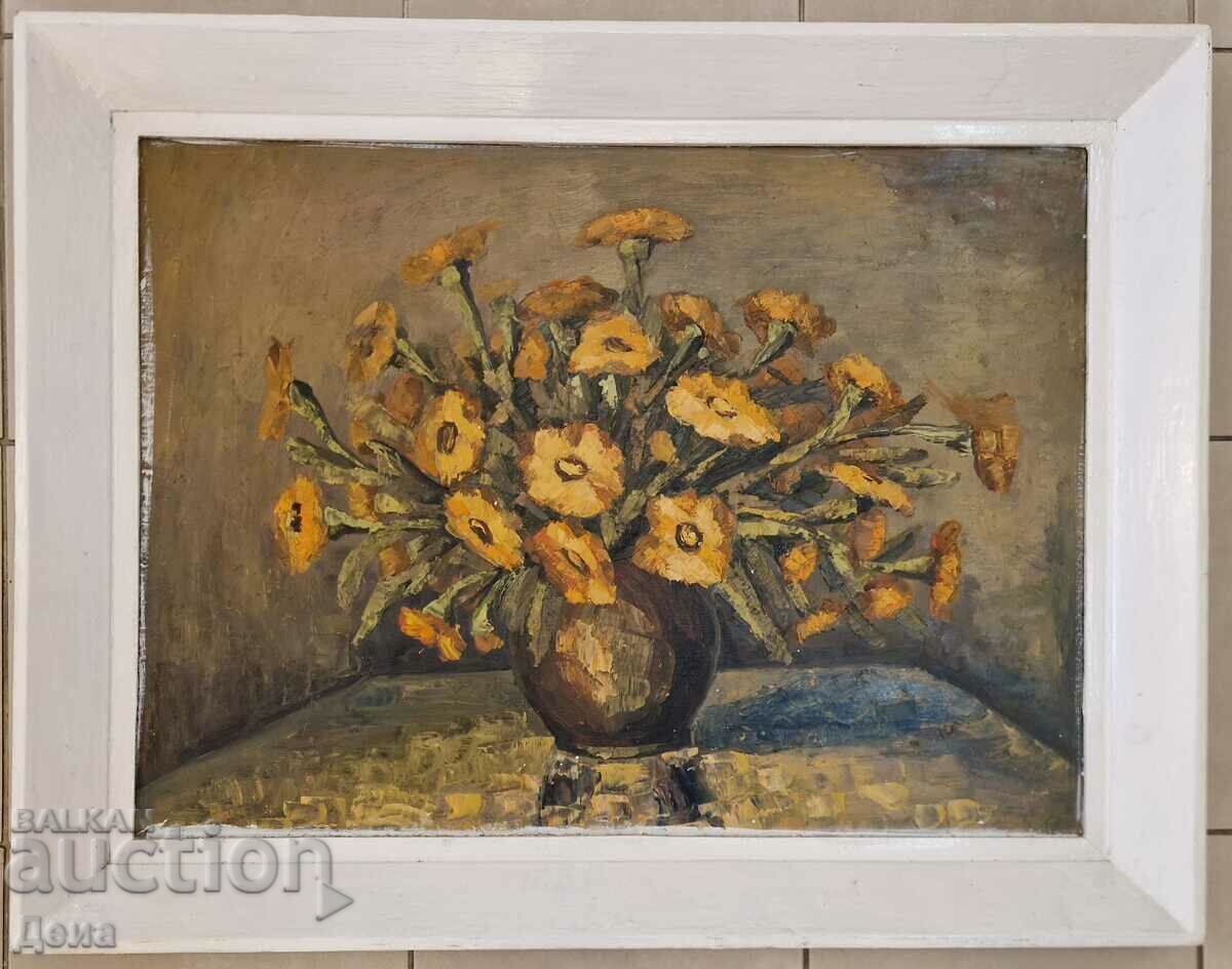 A beautiful still life from the 80s. A beautiful still life from the 80s.