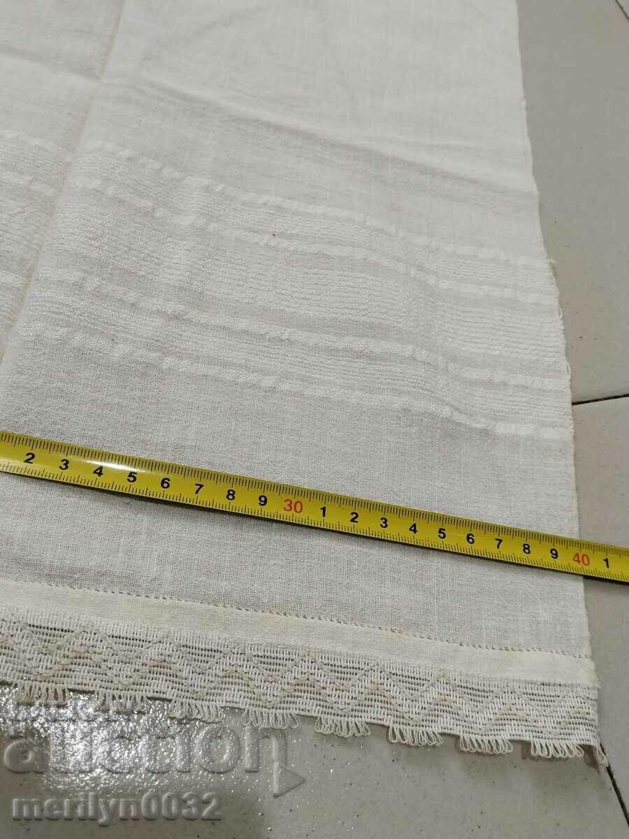 Old fringed cloth with lace, knitting, fringe with embroidery with price 43.00 BGN | € 21.99 Old fringed cloth with lace, knitting, fringe with embroidery with price 43.00 BGN | € 21.99