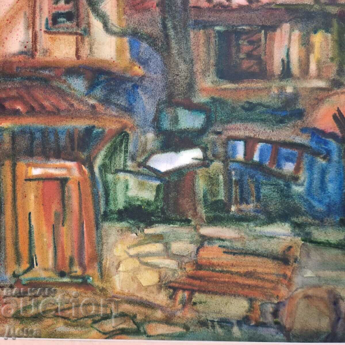 Magdalena Yotova beautiful watercolor 2002 - 7