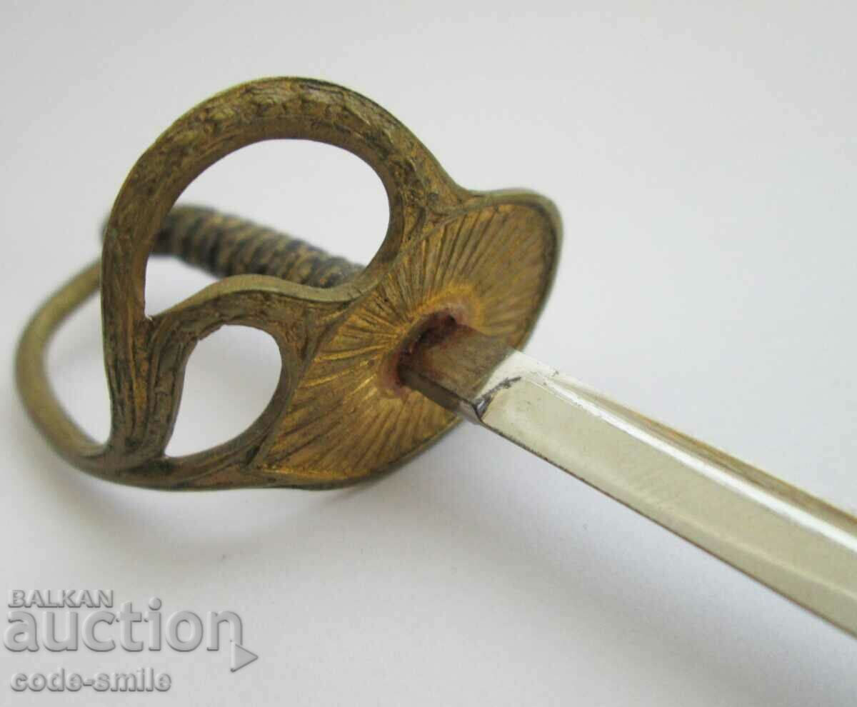 Old Miniature Advertising Prussian Saber Solingen Germany with price 600.00 BGN | € 306.78 Old Miniature Advertising Prussian Saber Solingen Germany with price 600.00 BGN | € 306.78