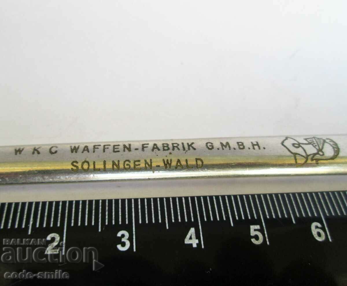 Old Miniature Advertising Prussian Saber Solingen Germany - 7 Old Miniature Advertising Prussian Saber Solingen Germany - 7